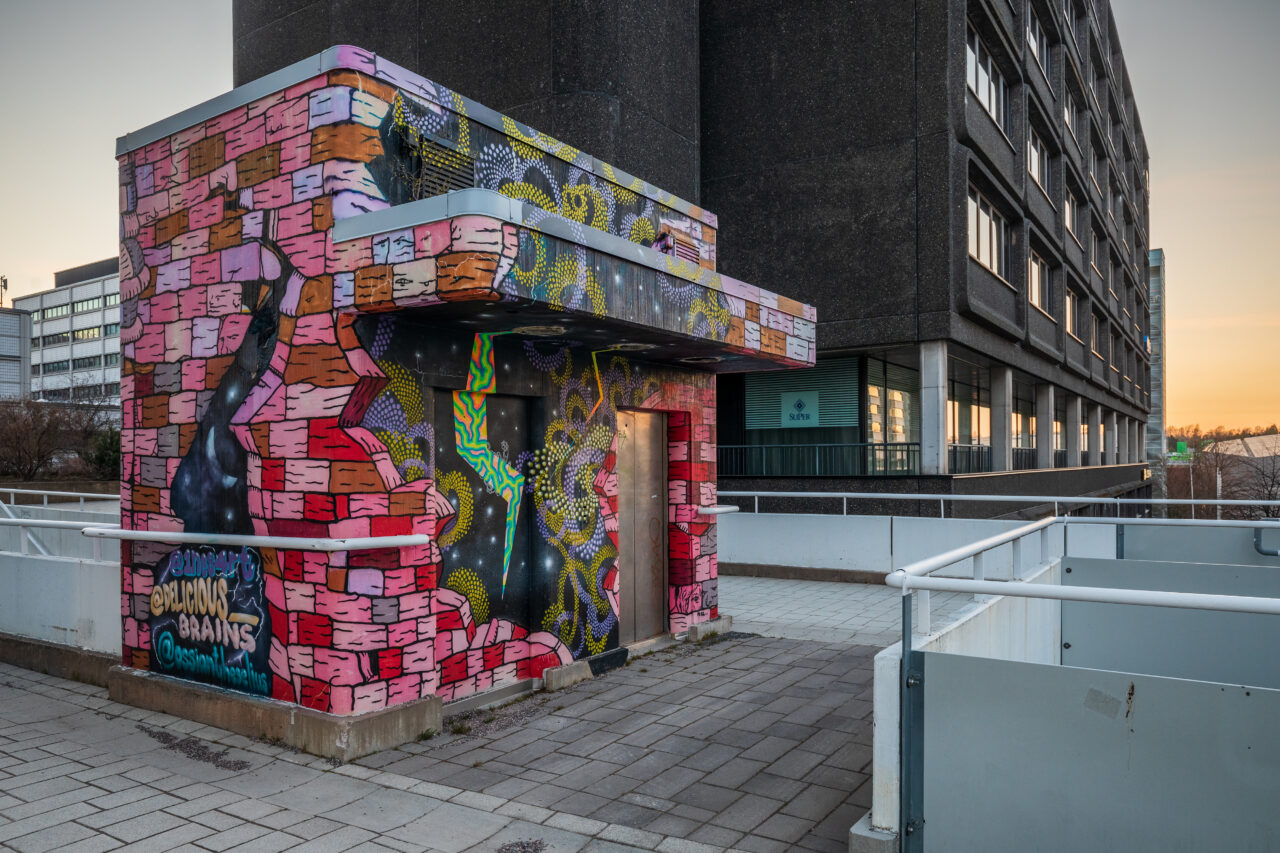 Picture of Street Art in Pasila, Helsinki, Finland