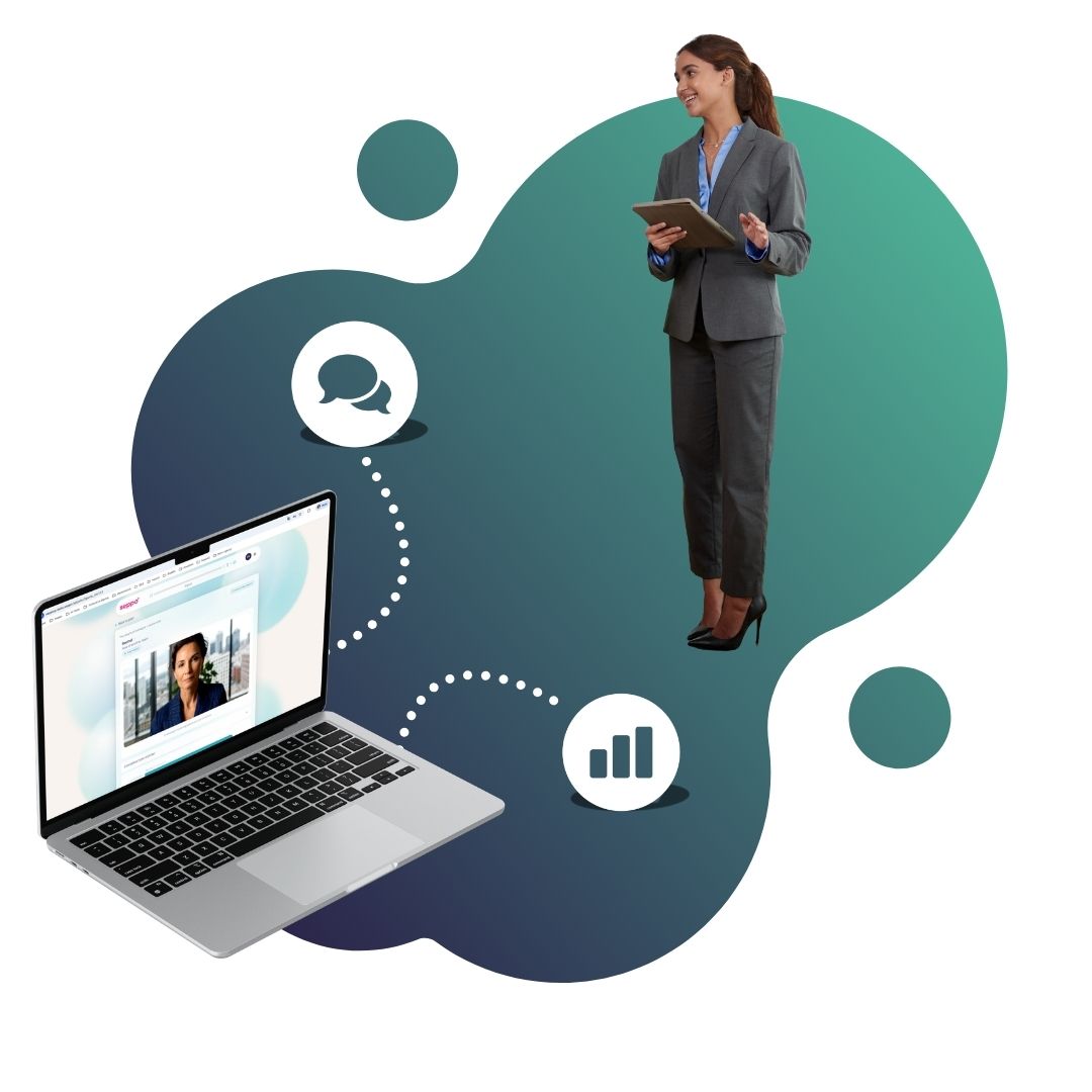 SeppoQ AI simulations connecting workplace practice with capability insights